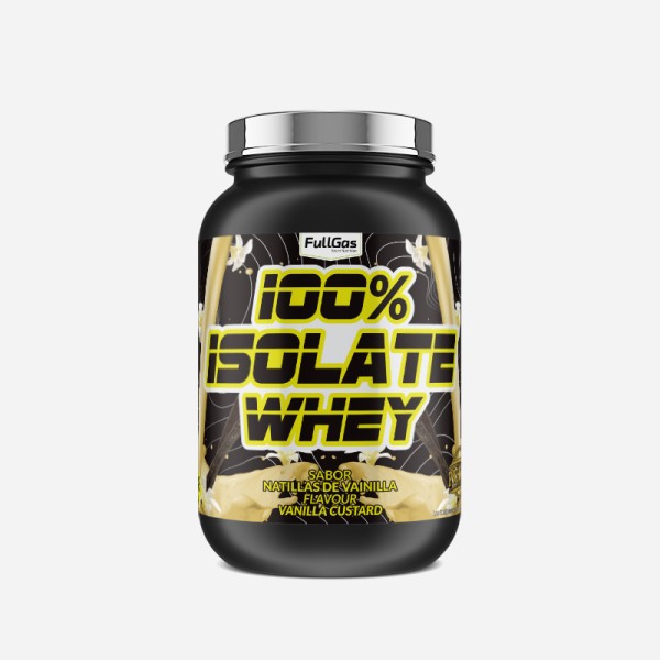 100% ISOLATE WHEY Crème à la vanille 1,8kg