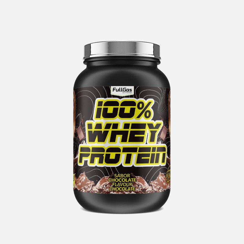 100% Whey Concentrate - Protéine concentrée goût Chocolat - 1,8kg