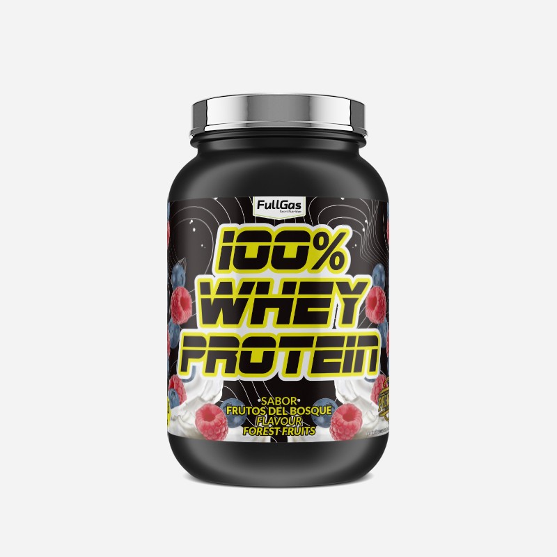 100% Whey Concentrate - Fruits de protéines concentrés de la forêt - 1,8 kg