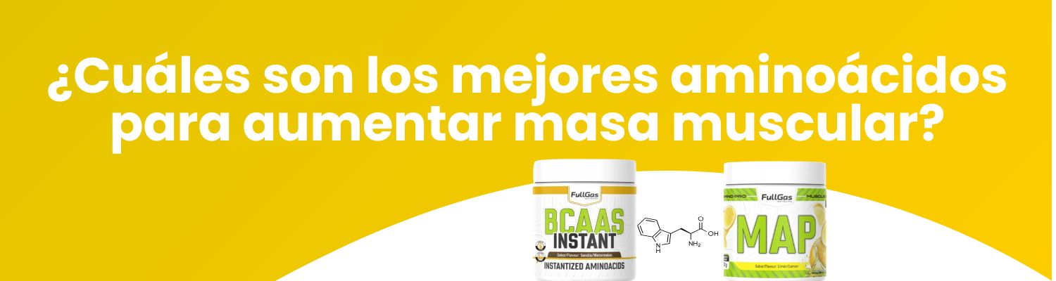 Cuáles son los mejores aminoácidos para aumentar masa muscular?