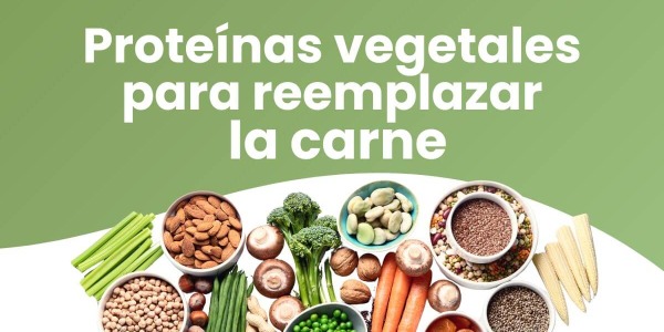 Proteínas vegetales para reemplazar la carne