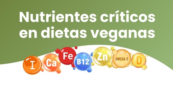 Nutrientes críticos en alimentación vegana: lo que no puede faltar en tu dieta