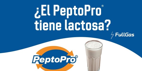 ¿El Peptopro® tiene lactosa?