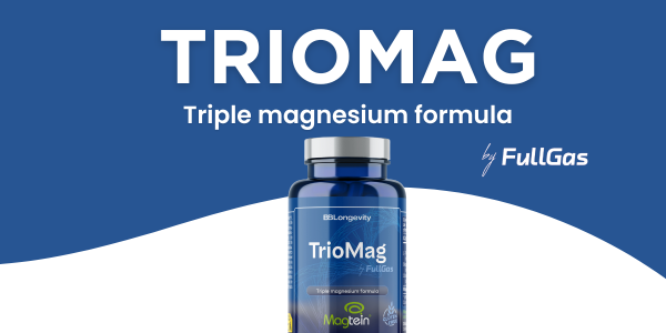TrioMag: Fórmula sinérgica de triple magnesio