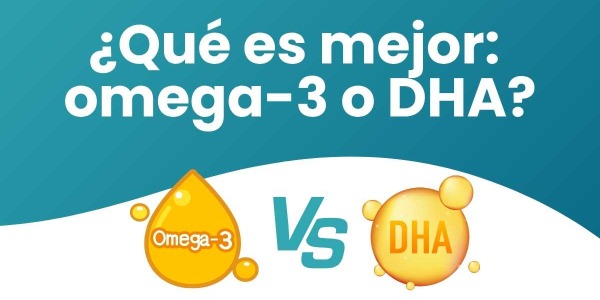 ¿Qué es mejor: omega-3 o DHA?