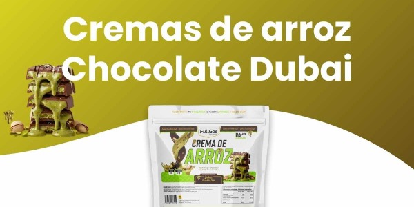 Crema de arroz sabor Cholate Dubai