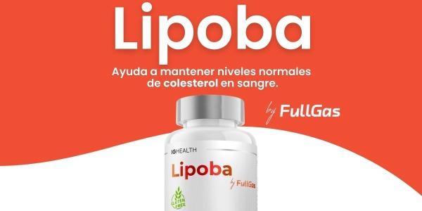 Lipoba: Suplemento que ayuda a mantener niveles normales de colesterol en sangre