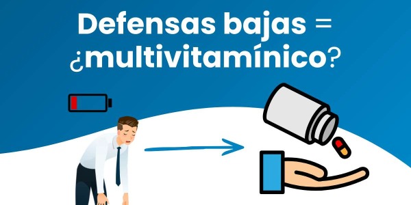 Tengo las defensas bajas, ¿debería tomar un multivitamínico?