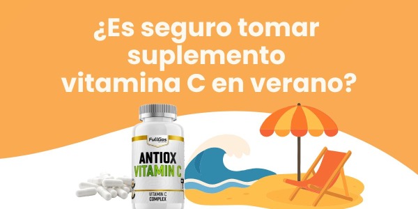 ¿Es seguro tomar suplemento vitamina C en verano?