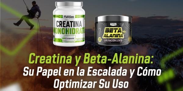 Creatina y Beta-Alanina: Su Papel en la Escalada y Cómo Optimizar Su Uso